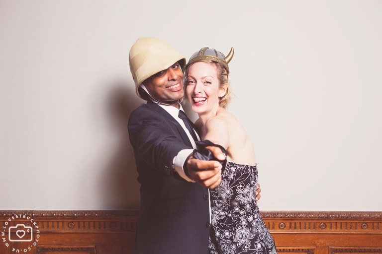 quirky wedding photobooth in london