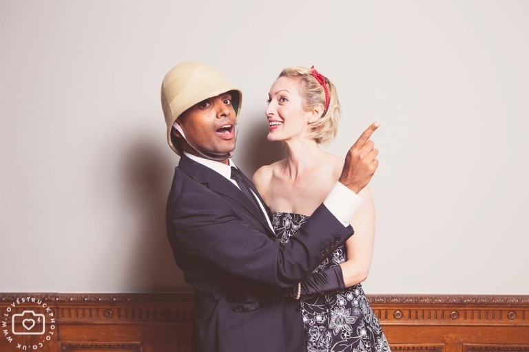 quirky wedding photobooth in london