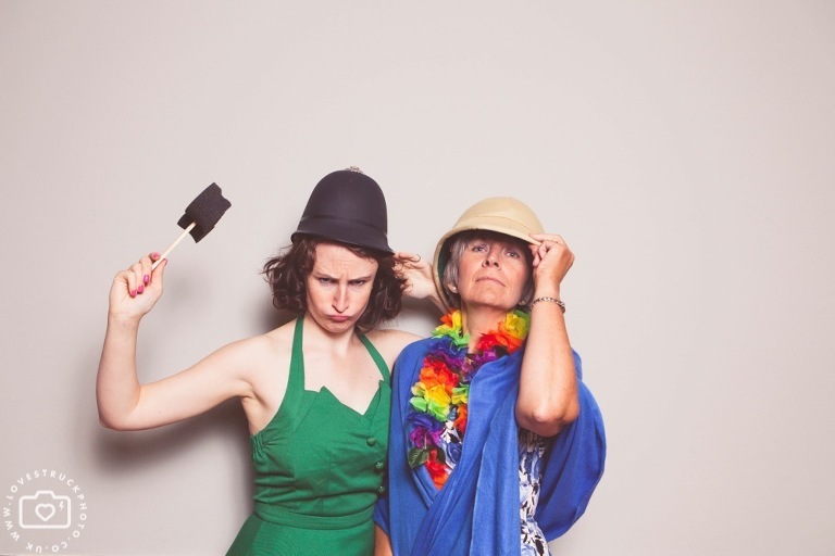 quirky wedding photobooth in london