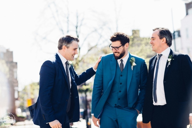 Modern London Wedding, Islington town hall wedding, quirky wedding photography