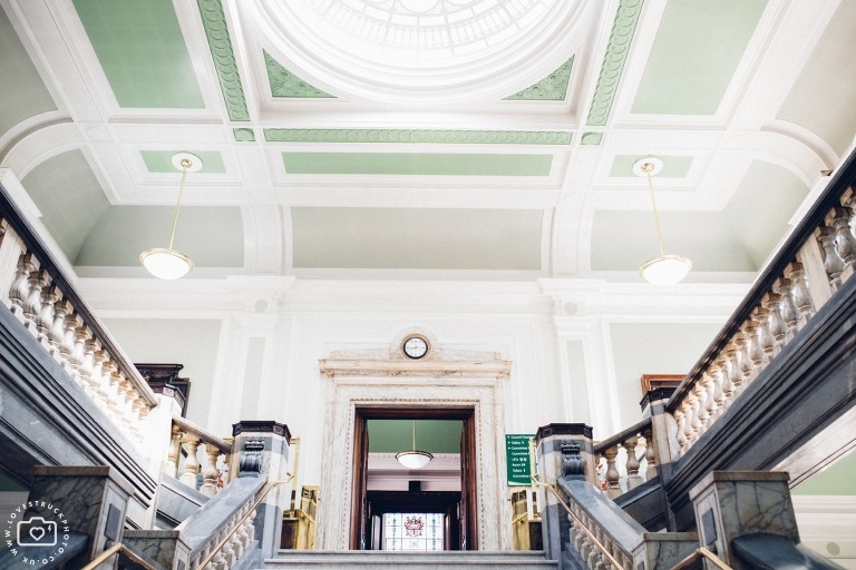 Modern London Wedding, Islington town hall wedding, quirky wedding photography