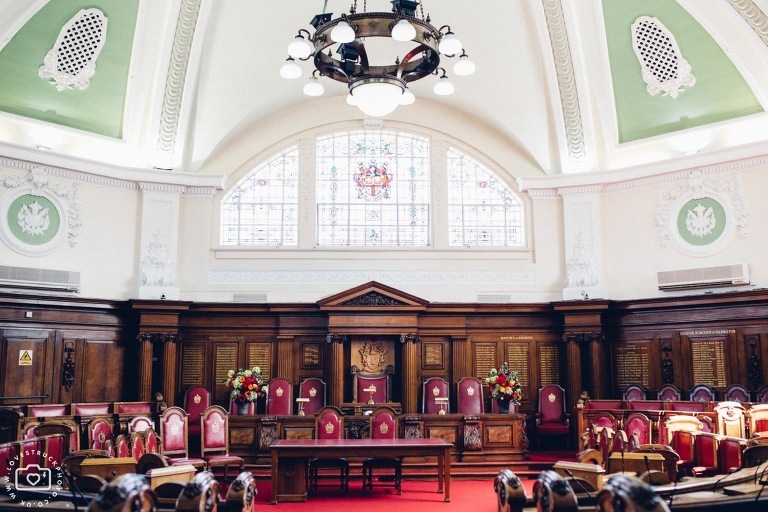 Modern London Wedding, Islington town hall wedding, quirky wedding photography