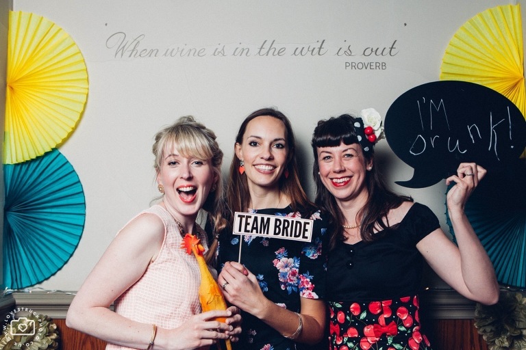 london pub wedding, funny wedding speeches, the canonbury pub wedding, wedding photobooth