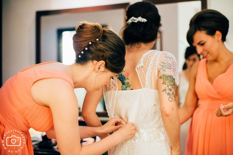 The Montcalme Hotel Wedding Preps, Bridal preparation photos, rock n roll wedding