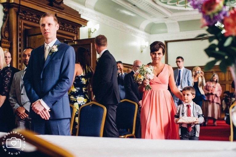 Islington Town Hall Wedding, Rock N Roll Wedding, alternative london wedding