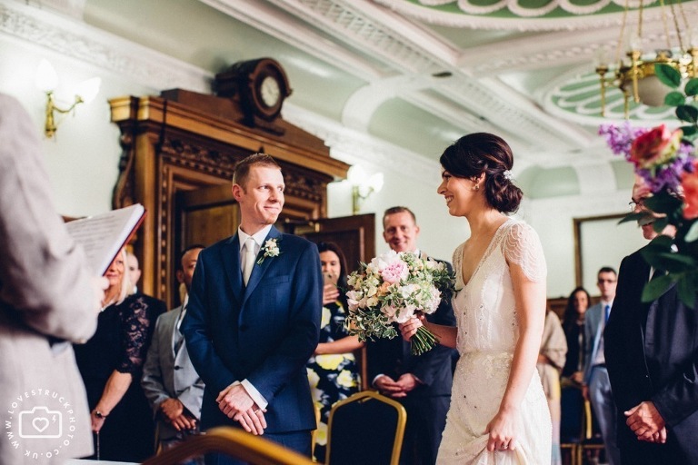 Islington Town Hall Wedding, Rock N Roll Wedding, alternative london wedding