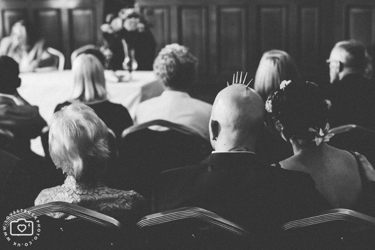 Islington Town Hall Wedding, Rock N Roll Wedding, alternative london wedding, islington town hall wedding ceremony photos