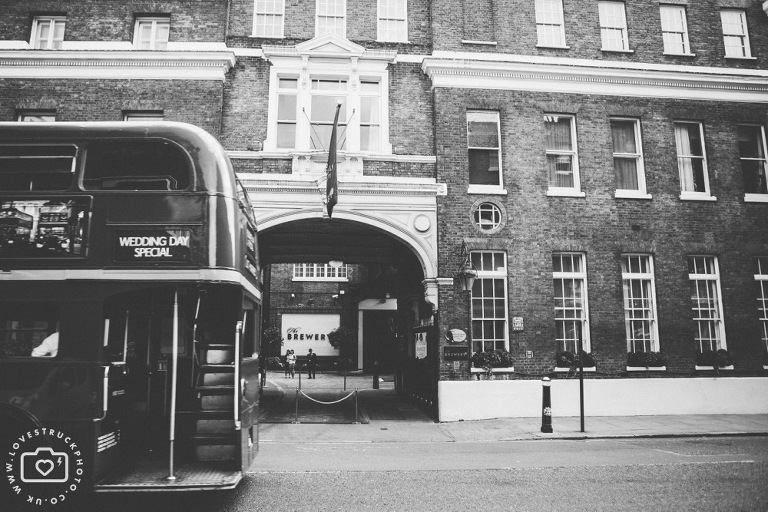 The Brewery Alternative Wedding, quirky wedding montcalm hotel london