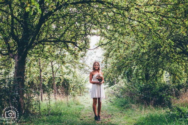 quirky outdoor london wedding, regents park wedding ceremony