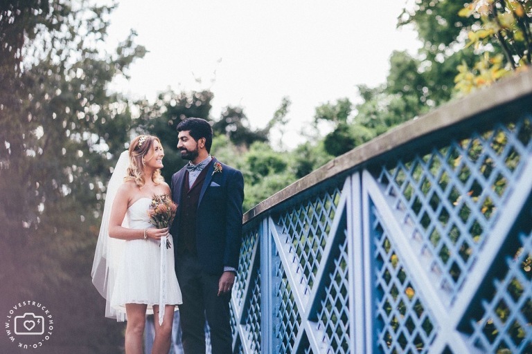 quirky wedding photoshoot in Regents Park London