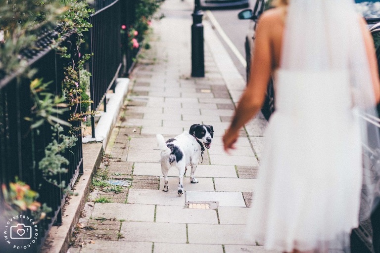 quirky wedding photoshoot in Regents Park London