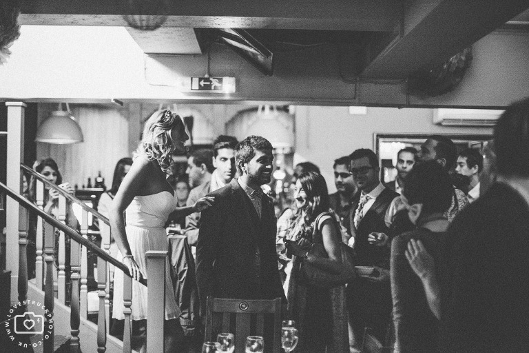 london pub wedding in Marylebone, quirky wedding pub venue Sir John Balcombe