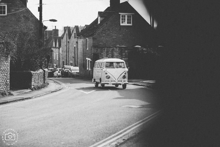 charlbury church wedding, oxfordshire wedding photography, VW camper wedding