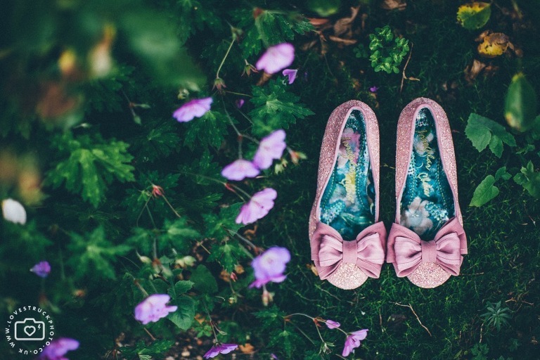 cripps barn wedding photographer, barn wedding, whimsical wedding, boho wedding, irregular choice wedding shoes